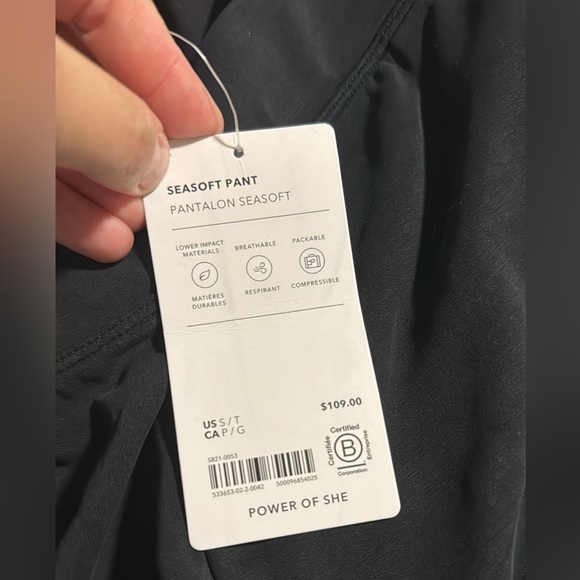 Athleta Seasoft Pant // Black #533653 - Picture 8 of 16